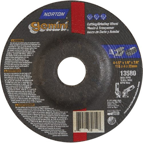 NS106-Depressed Centre Grinding Wheels - Gemini®