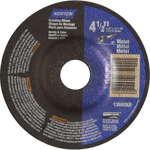 NS132-Depressed Centre Metal Grinding Wheels
