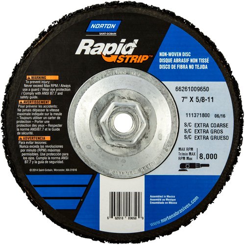 NS137-Bear-Tex® Rapid Strip Non-Woven Depressed Center Discs