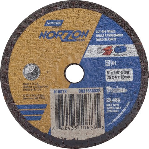 NS145-Portable Small Diameter Reinforced Cut-Off Wheels - Norzon Plus