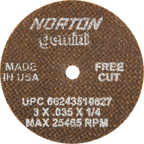 NS172-Portable Small Diameter Reinforced Cut-Off Wheels - Gemini®