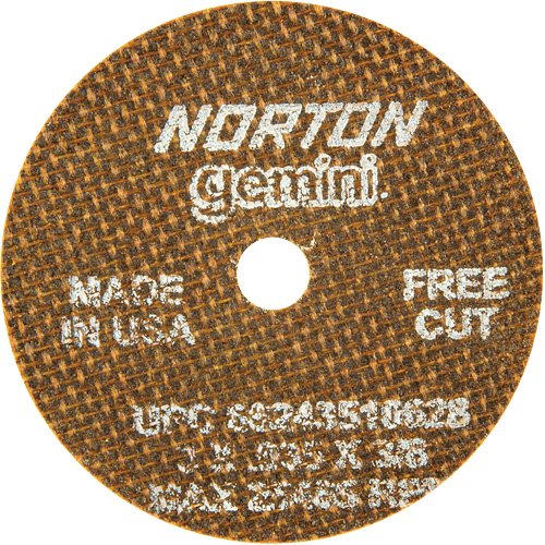 NS174-Portable Small Diameter Reinforced Cut-Off Wheels - Gemini®