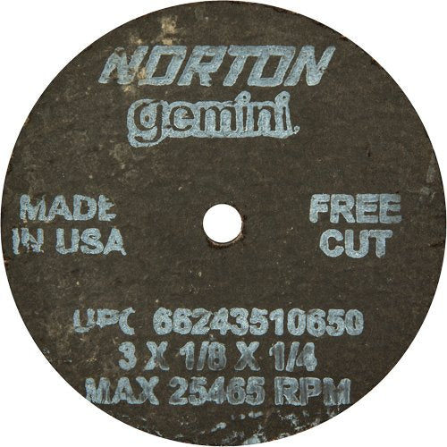 NS180-Portable Small Diameter Reinforced Cut-Off Wheels - Gemini®