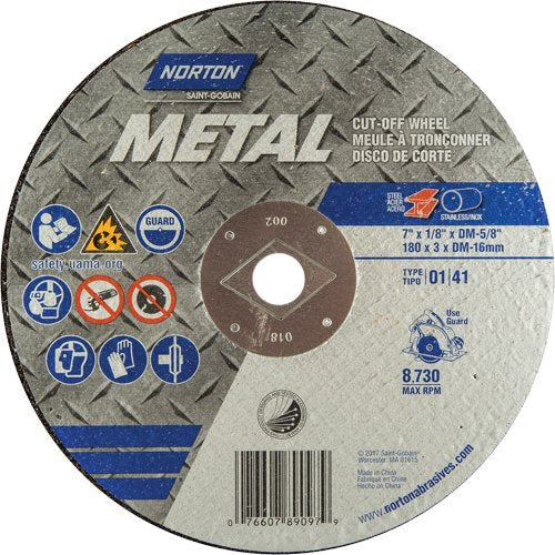 NS217-Circular Saw Reinforced Cut-Off Wheels - Masonry & Metal