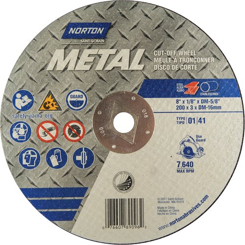NS221-Circular Saw Reinforced Cut-Off Wheels - Masonry & Metal