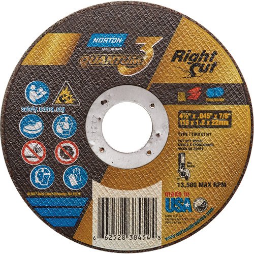 NV619-Quantum3™ RightCut™ Cut-Off Wheel