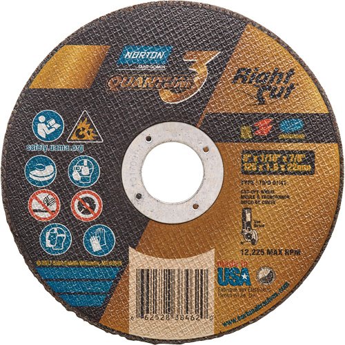 NV877-Quantum3™ RightCut™ Small Diameter Cut-Off Wheel
