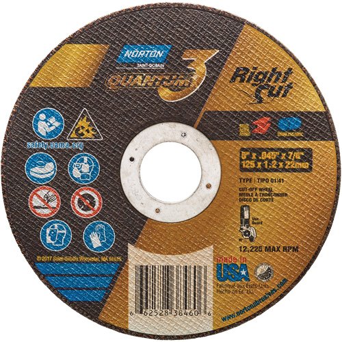 NY031-Quantum3™ RightCut™ Cut-Off Wheel