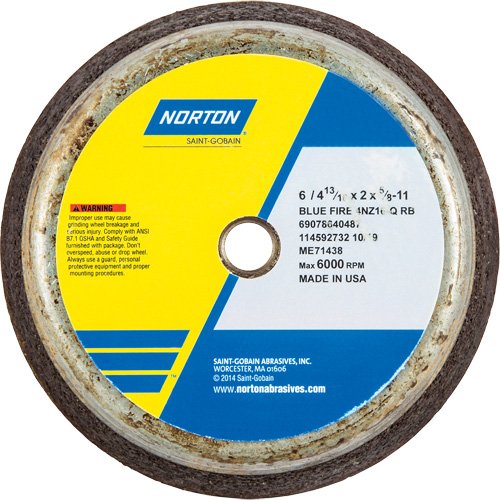 NY073-BlueFire® Non-Reinforced Portable Snagging Wheel