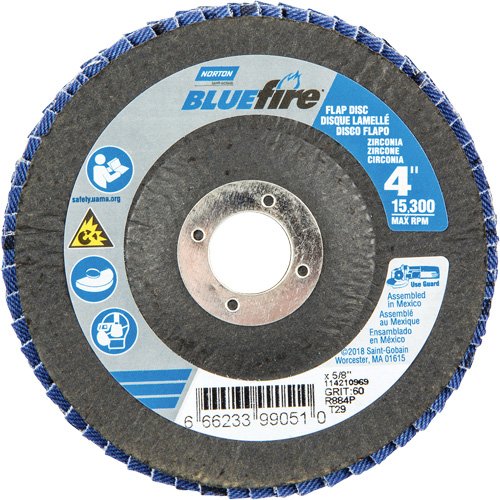 NY212-R884P BlueFire® Conical Flap Disc