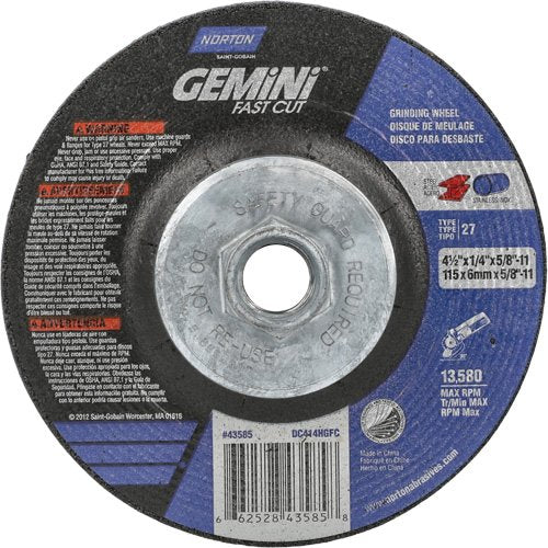 NY675-Gemini Grinding Wheel