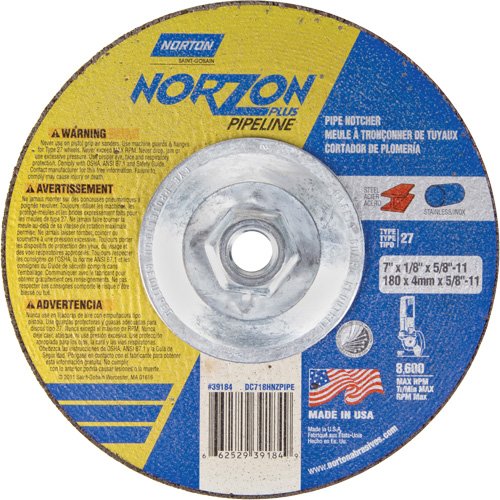 NY681-NorZon Plus SGZ Right Angle Cut-Off Wheel