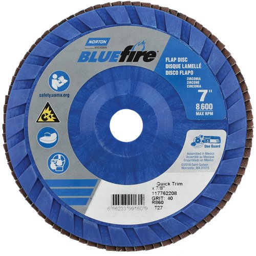 NY791-BlueFire Quick Trim Flap Disc