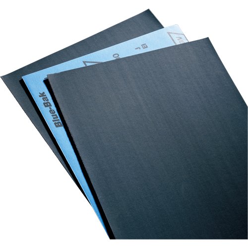 NZ448-Sandpaper, Paper Sheets - Blue-Bak T414 Waterproof Sheets