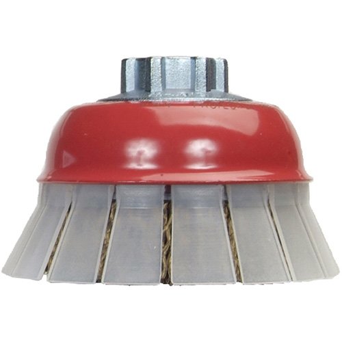 NZ778-Crimped Wire Cup Brush with Protective Guard