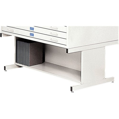 OB171-High Base for Steel Plan File Cabinet