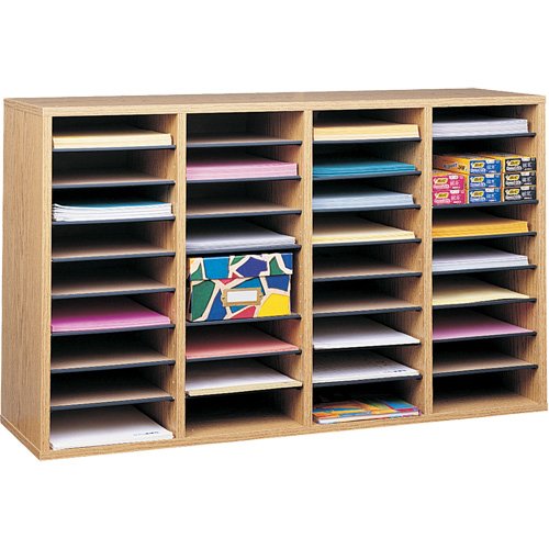 OE209-Adjustable Compartment Literature Organizer