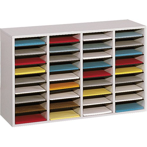 OE706-Adjustable Compartment Literature Organizer