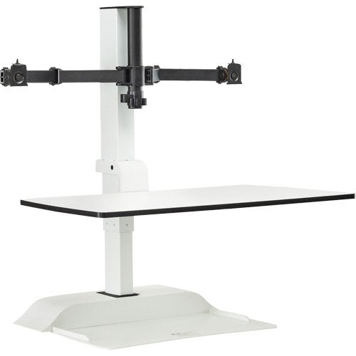 OQ926-Soar™ Sit/Stand Electric Desk with Dual Monitor Arm