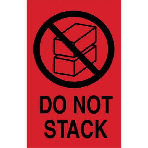 PC313-"Do Not Stack" International Shipping Labels