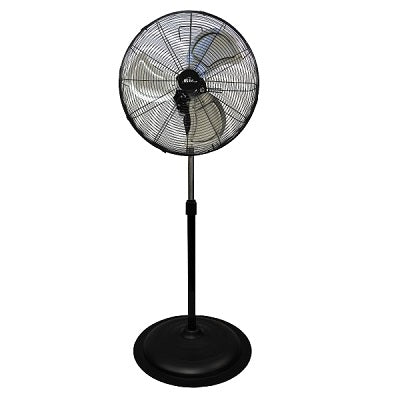 Fan-20" Pedestal, Commercial, Oscillating, Black