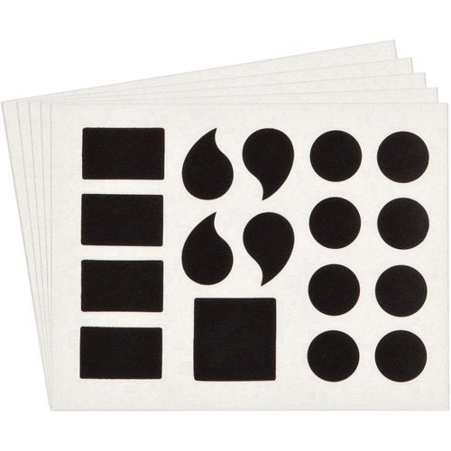 SAA006-Quick-Align® Individual Gothic Number & Letter Labels