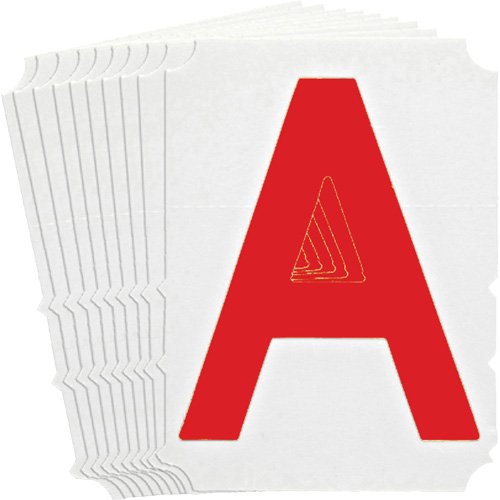 SAA068-Quick-Align® Individual Gothic Number and Letter Labels