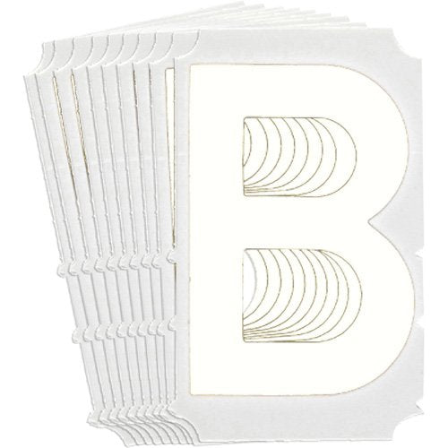 SAA110-Quick-Align® Individual Gothic Number and Letter Labels