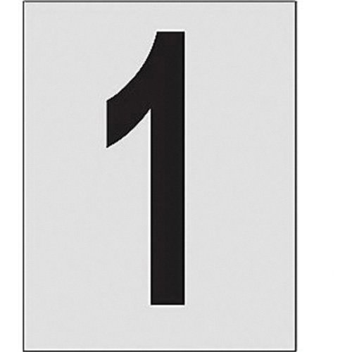 SAA273-Reflective Individual Number and Letter Labels