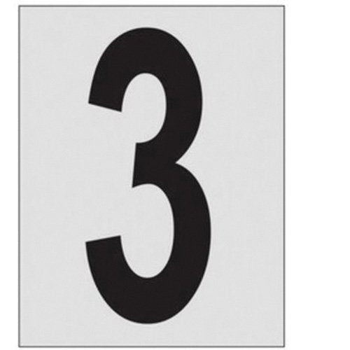 SAA276-Reflective Individual Number and Letter Labels