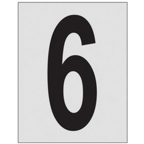SAA280-Reflective Individual Number and Letter Labels