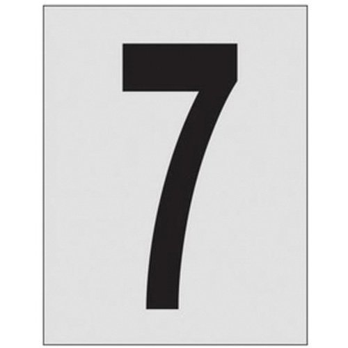 SAA281-Reflective Individual Number and Letter Labels