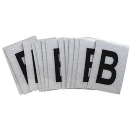 SAA285-Reflective Individual Number and Letter Labels