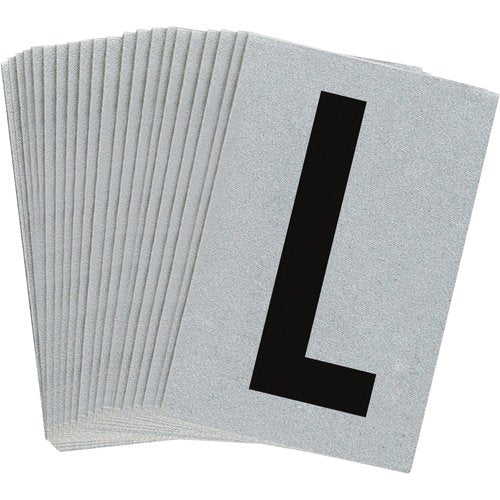 SAA297-Reflective Individual Number and Letter Labels
