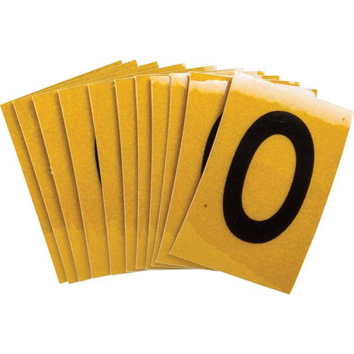 SAA393-Reflective Individual Number and Letter Labels