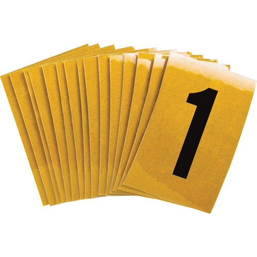SAA394-Reflective Individual Number and Letter Labels