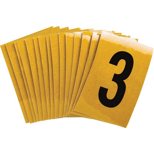 SAA397-Reflective Individual Number and Letter Labels