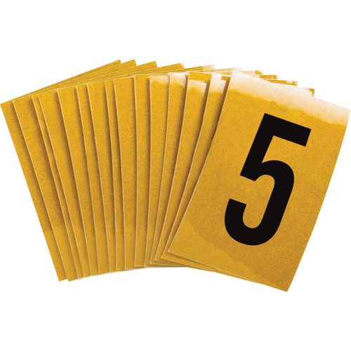 SAA400-Reflective Individual Number and Letter Labels