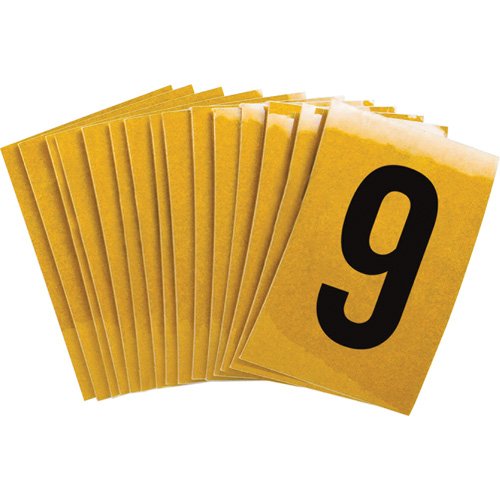 SAA404-Reflective Individual Number and Letter Labels