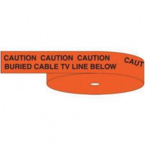 SAA433-"Buried Cable TV Line Below" Identoline® Underground Warning Tape
