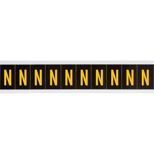 SAA640-Individual Number & Letter Labels