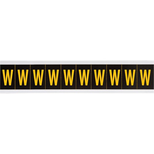 SAA612-Individual Number & Letter Labels