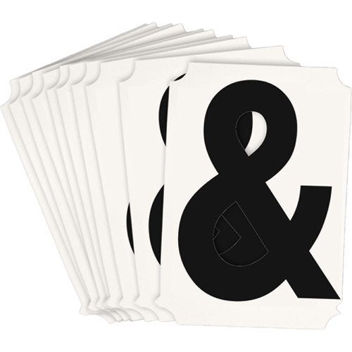 SAA804-Quick-Align® Individual Number and Letter Labels