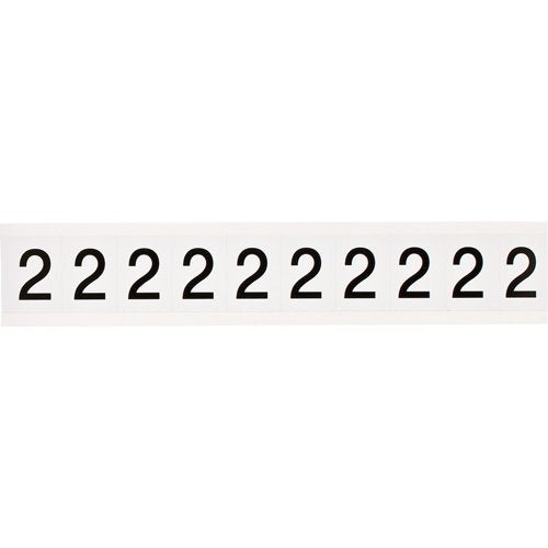 SAB823-Individual Number and Letter Labels