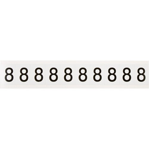 SAB829-Individual Number and Letter Labels