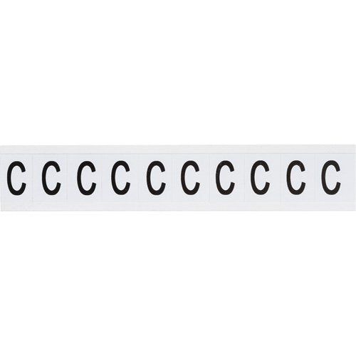 SAB833-Individual Number and Letter Labels