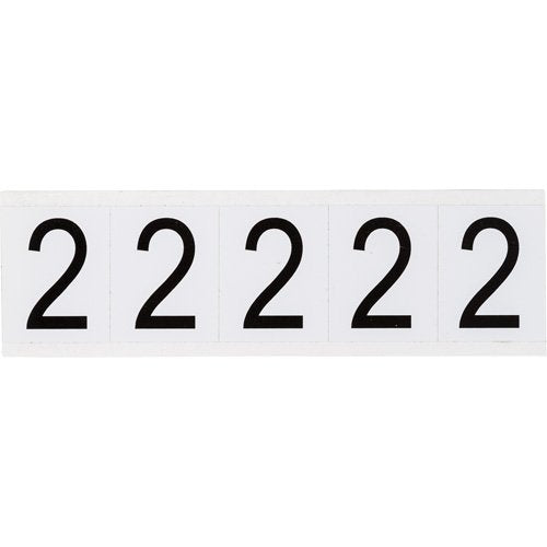 SAB860-Individual Number and Letter Labels