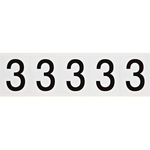 SAB861-Individual Number and Letter Labels