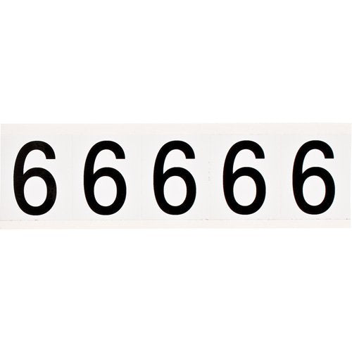 SAB864-Individual Number and Letter Labels