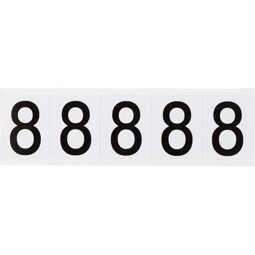 SAB866-Individual Number and Letter Labels